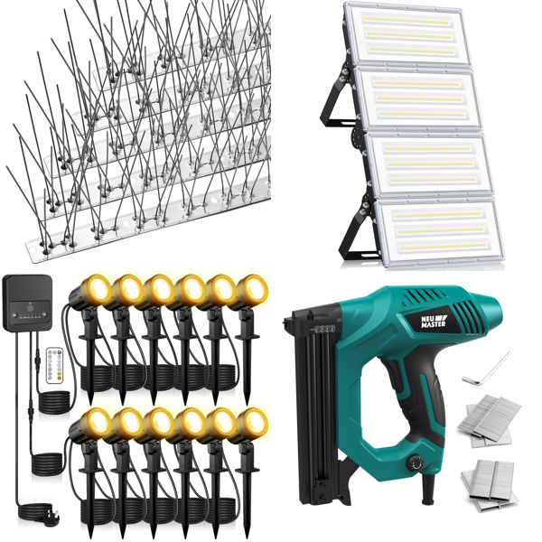 Source photograph for Pallet – Garden & Home Equipment – Lighting, Coolers, Cleaning Appliances
