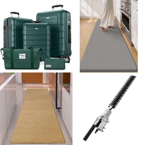 Source photograph for Pallet – Home & Garden – Luggage, Floor Mats, Artificial Hedges, Cat Litter Trays