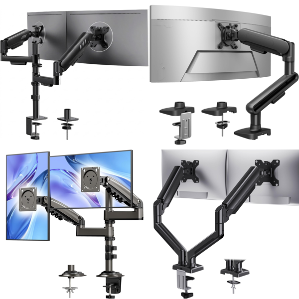 Source photograph for Pallet – Monitor Arms – Dual Arms, Single Arms, Height Adjustment, VESA Mounts