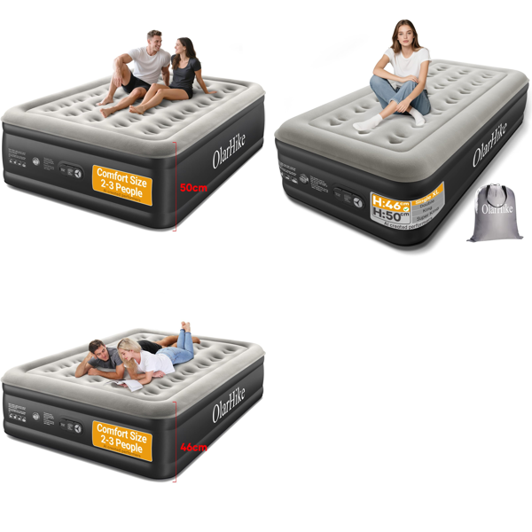 Source photograph for Pallet – Inflatable Beds – King Size Airbeds, Single Airbeds, Built-In Pumps