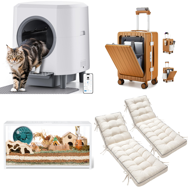 Source photograph for Pallet – Home Appliances – Cat Litter Trays, Hamster Cages, Bread Makers, Juicers
