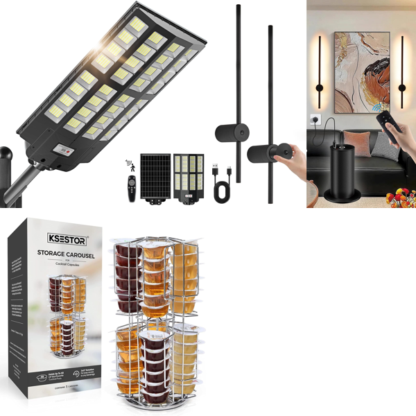 Source photograph for Pallet – Lighting & Storage – Solar Street Lights, Wireless Wall Lights, Capsule Holder