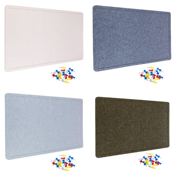 Source photograph for Pallet – Felt Bulletin Boards – Foldable Boards, Self-Adhesive Felt, Pushpins