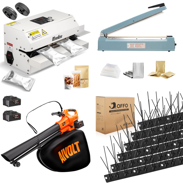 Source photograph for Pallet – Electrical Equipment – Sealing Machines, Leaf Blower, Robot Vacuum, Induction Hob