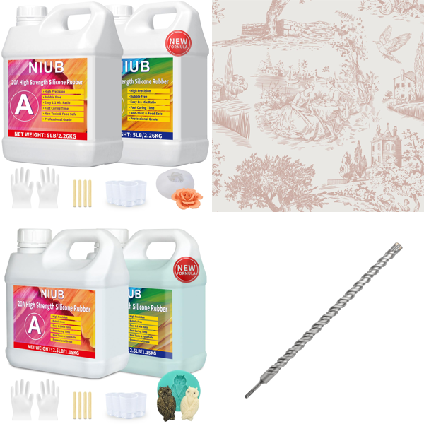 Source photograph for Pallet – Renovation & Decoration Materials – Mould Silicone, Wallpapers, Masonry Drill Bits