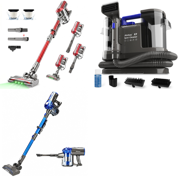 Source photograph for Pallet – Vacuum Cleaners – Cordless Stick Vacuums, Handheld Vacuums, Spot Cleaner