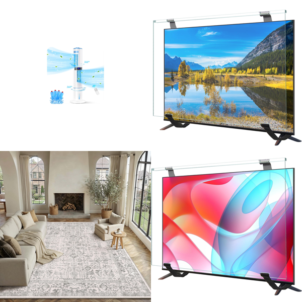 Source photograph for Pallet – Cooling & Home Equipment – Portable Air Conditioner, Fan, Air Purifier, TV Screen Protectors