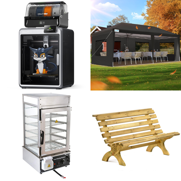 Source photograph for Pallet – Garden & Commercial Equipment – 3D Printer, Gazebos, Garden Bench, Hanging Chair