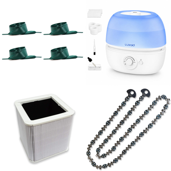 Source photograph for Pallet – Garden, Pet & Home Appliances – Garden Hoses, Humidifiers, Filters, Dog Wheelchairs
