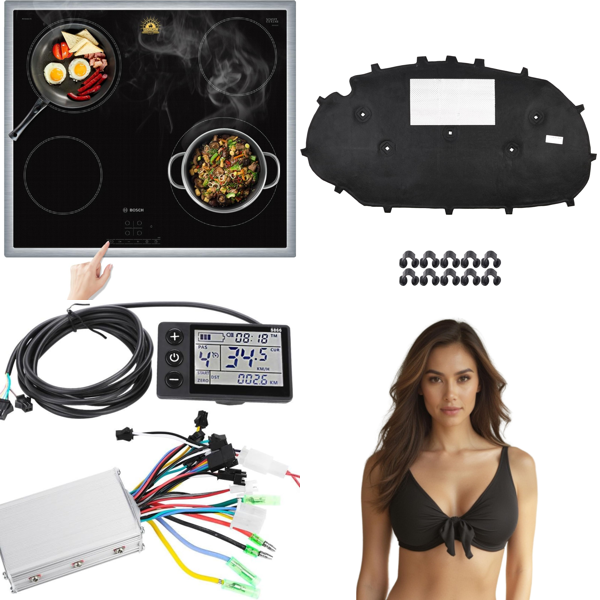 Source photograph for Pallet – Household & Automotive Goods – Protective Mats, Bucket Lids, Cabinet Organisers, Lights, Sofa Covers