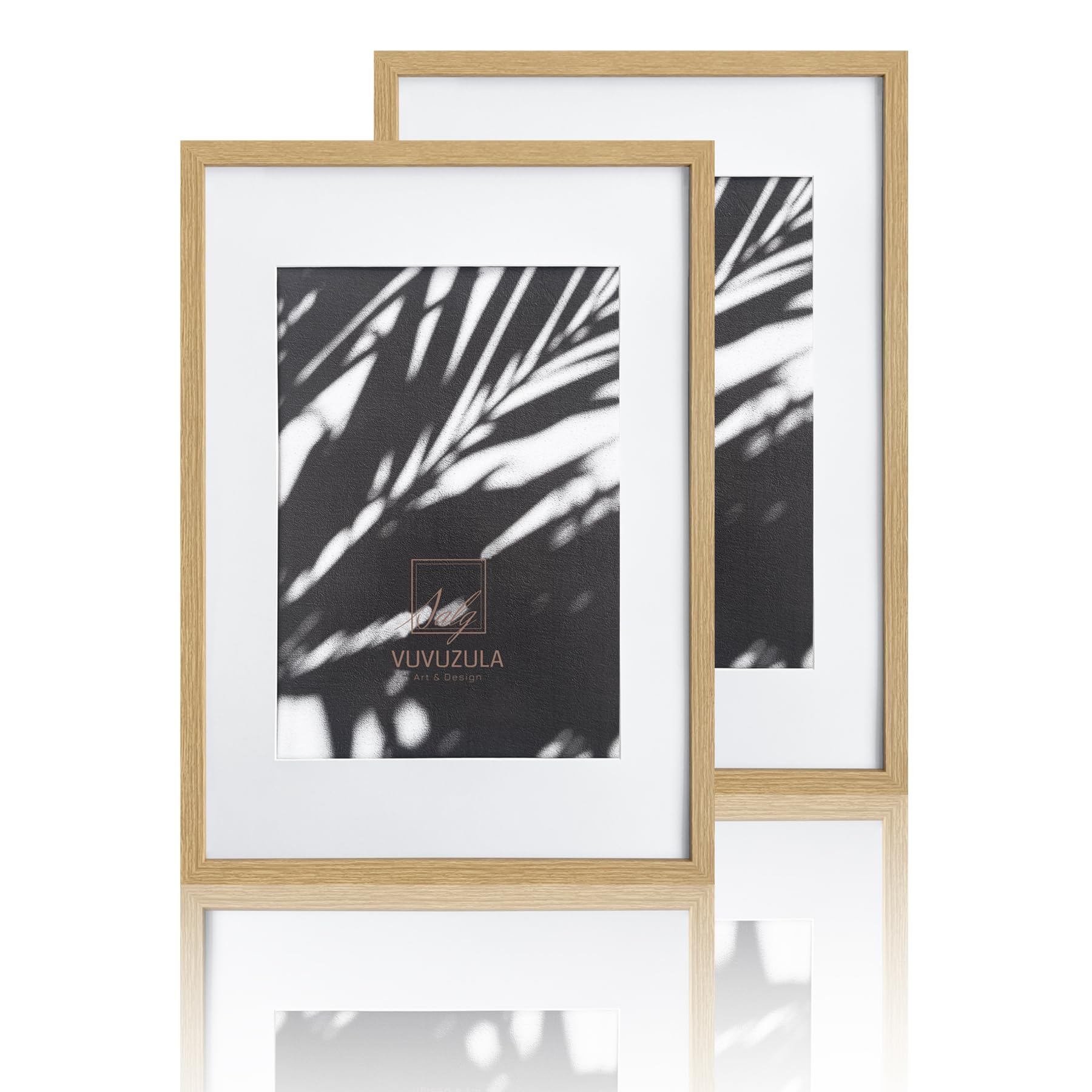 Source photograph for Pallet – Picture Frames – A2 Oak Frames, A3 Mounts, Sets of 2