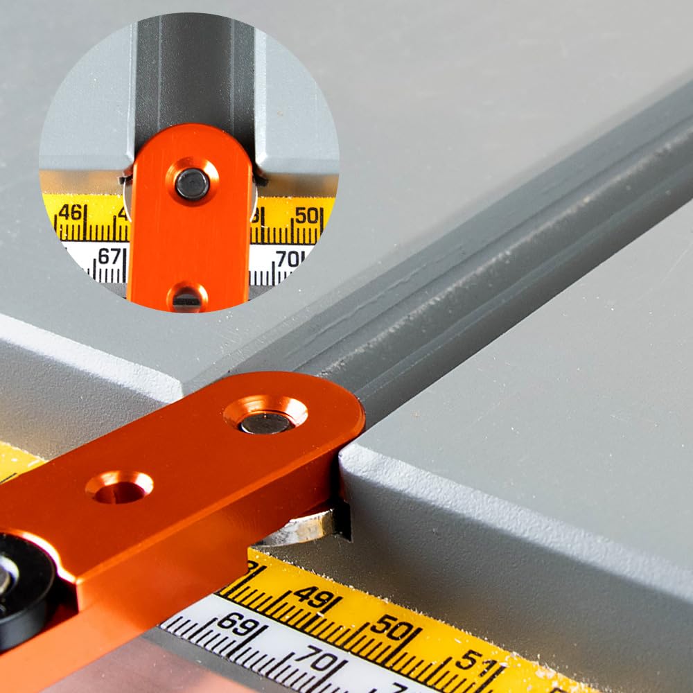 O'SKOOL 430mm Aluminium Miter Bars 2 Pack Table Saw Sled Runners - product photograph 3