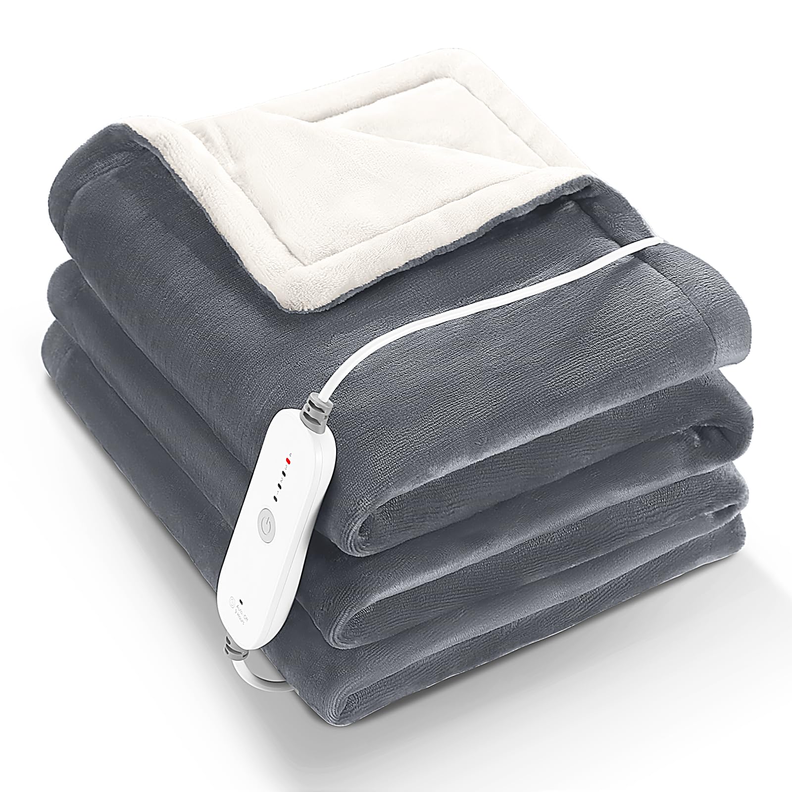 Electric Heated Blanket Extra Large 180x130cm with...