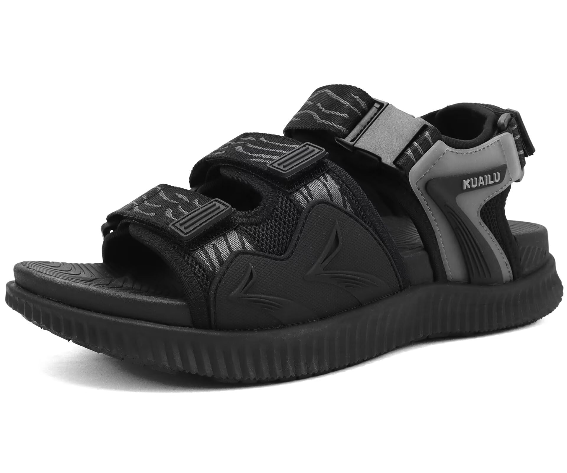 KuaiLu Men s Arch Support Hiking Sandals Orthopaedic Athletic