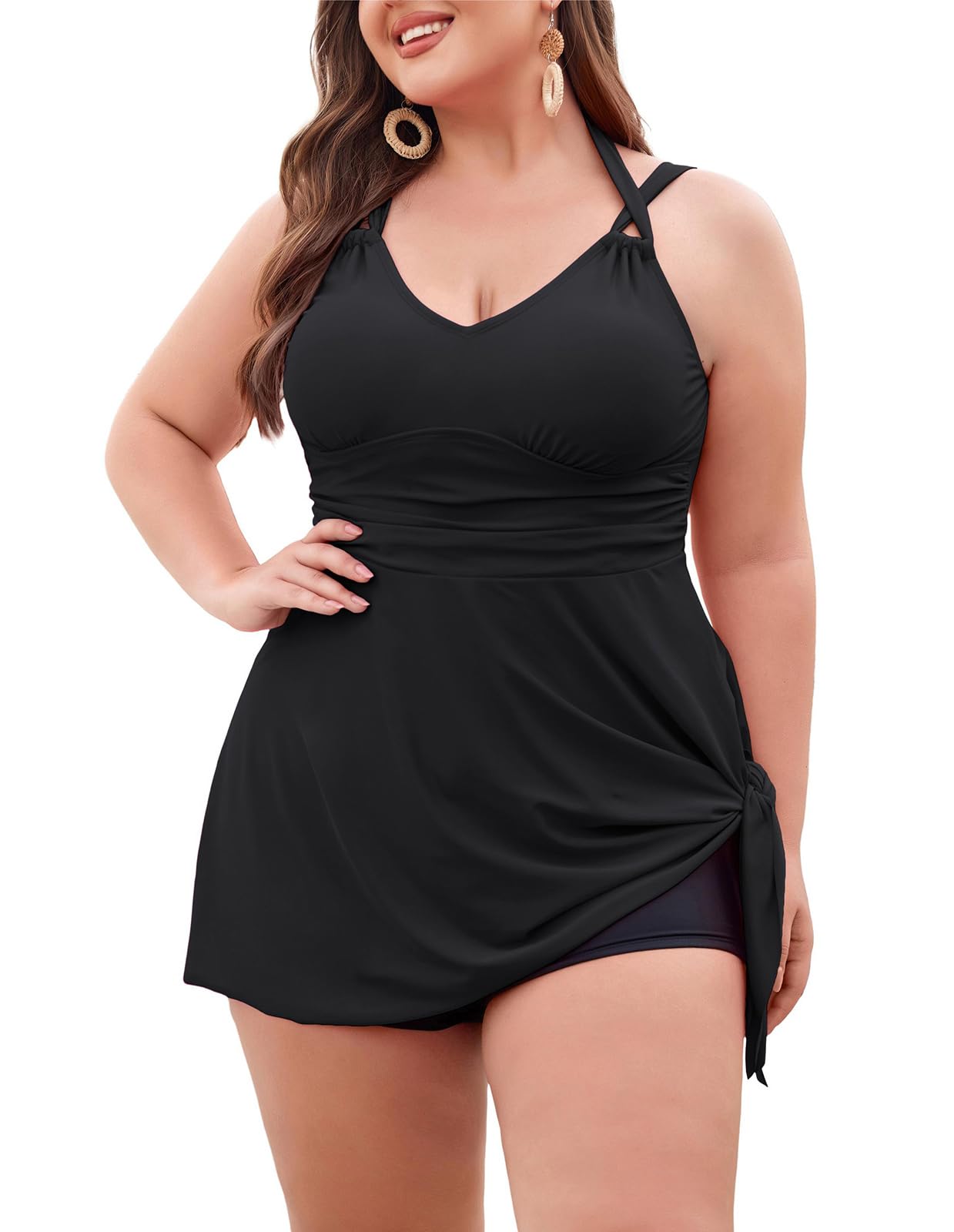 Hanna Nikole Plus Size Swimsuit Tankini Athletic Push Up U Hanna Nikole Plus Size Swimsuit Tankini Athletic Push Up U