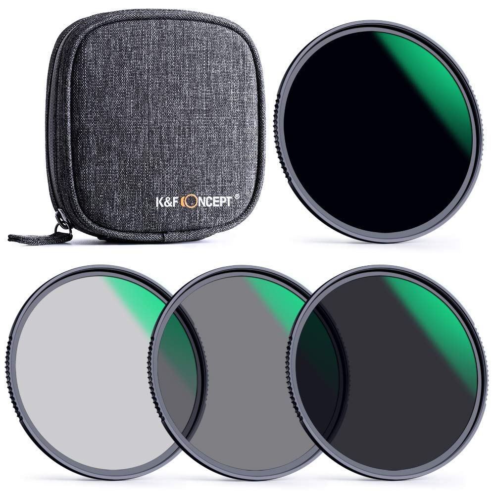 Kase Clip-in Filter Set Für Sony Alpha – 4 Filter (UV, ND8, ND64, ND1000) Für Spiegellose Kameras