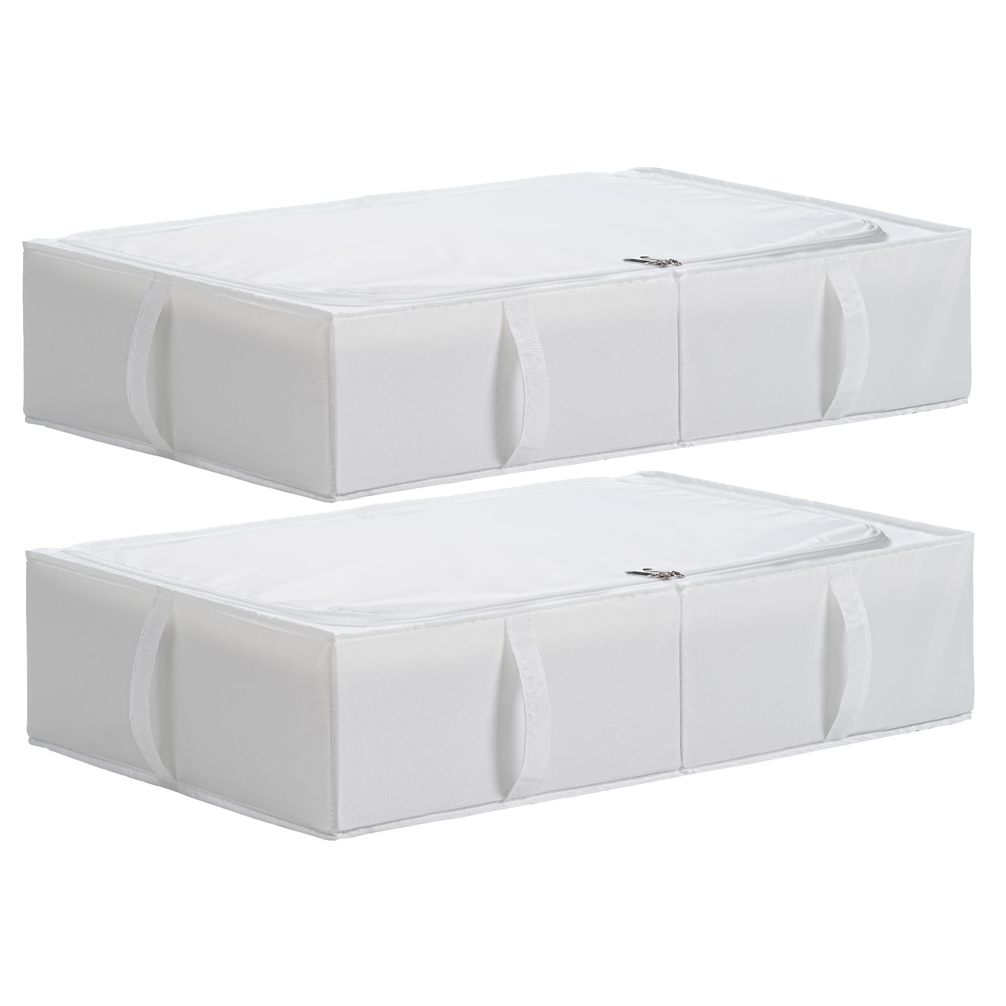 Source photograph for Pallet – Under Bed Storage – Collapsible Boxes With Lids, Fabric Organizers, Clothes, Blankets, Shoes