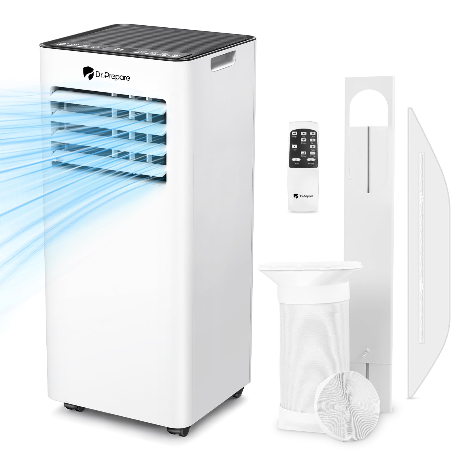 Source photograph for Pallet – Air Conditioning – Portable Air Conditioner, Cooling, Dehumidifier, Fan, Remote Control