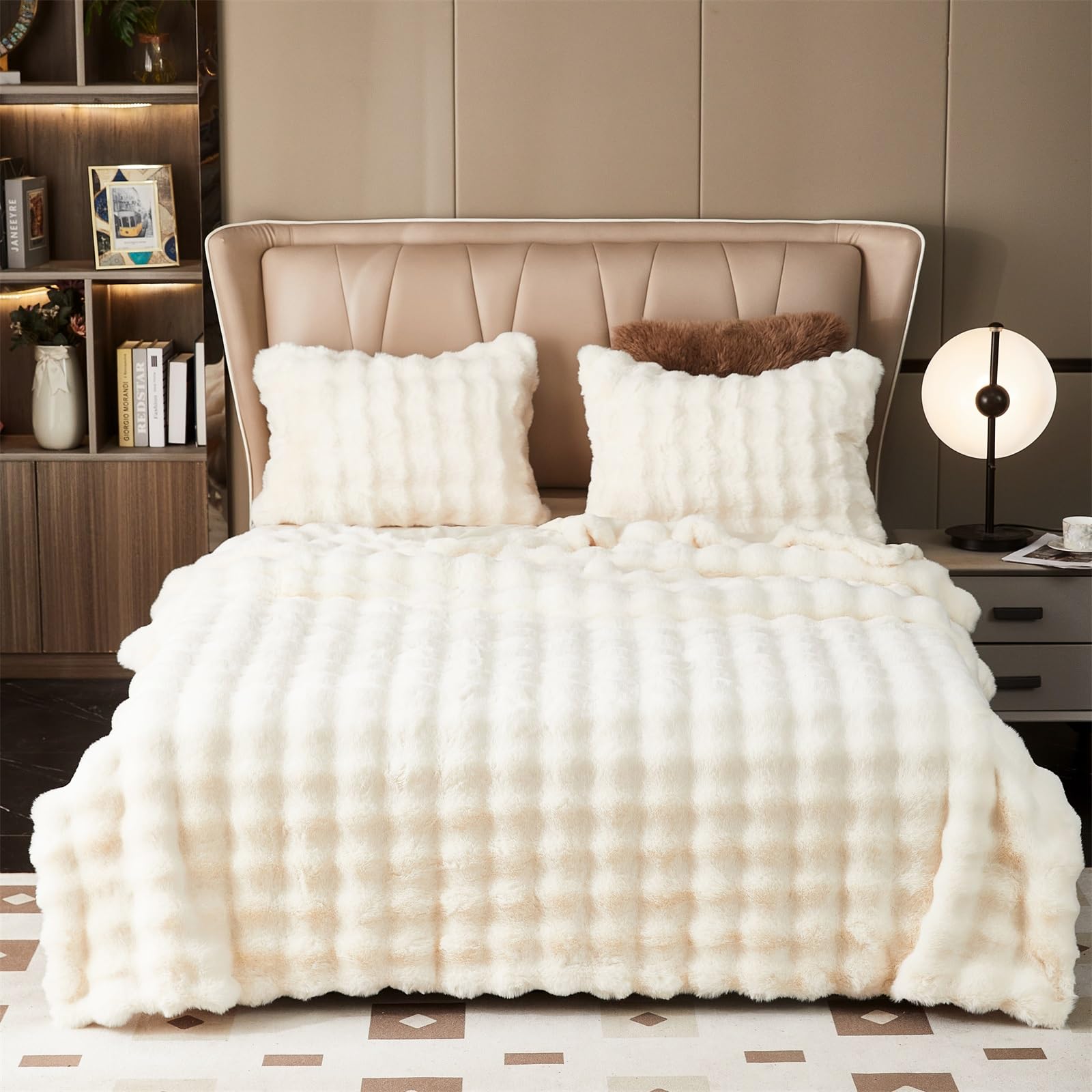 Source photograph for Pallet – Home Textiles & Storage – Plush Blankets, Vinyl Record Holders, Shelves