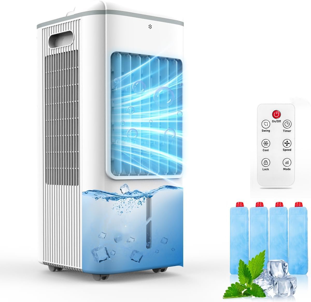 Source photograph for Pallet – Air Cooling – Portable Air Coolers, Fans, Remote Controls, Ice Boxes