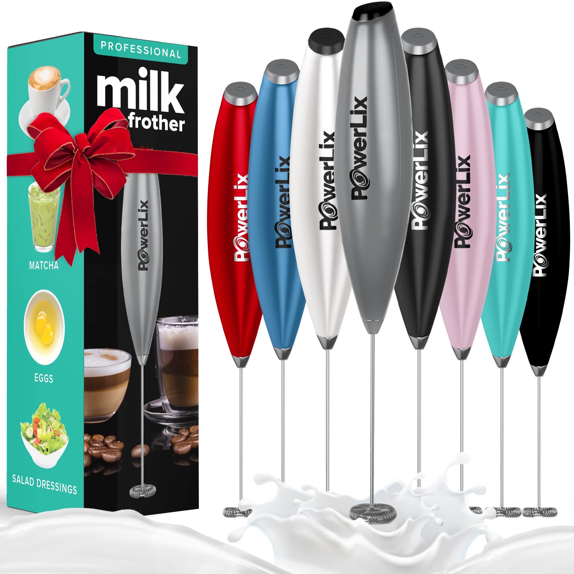 Zulay Original Milchaufschäumer Handheld Schaum Ma Produktbild-Vorschau 12