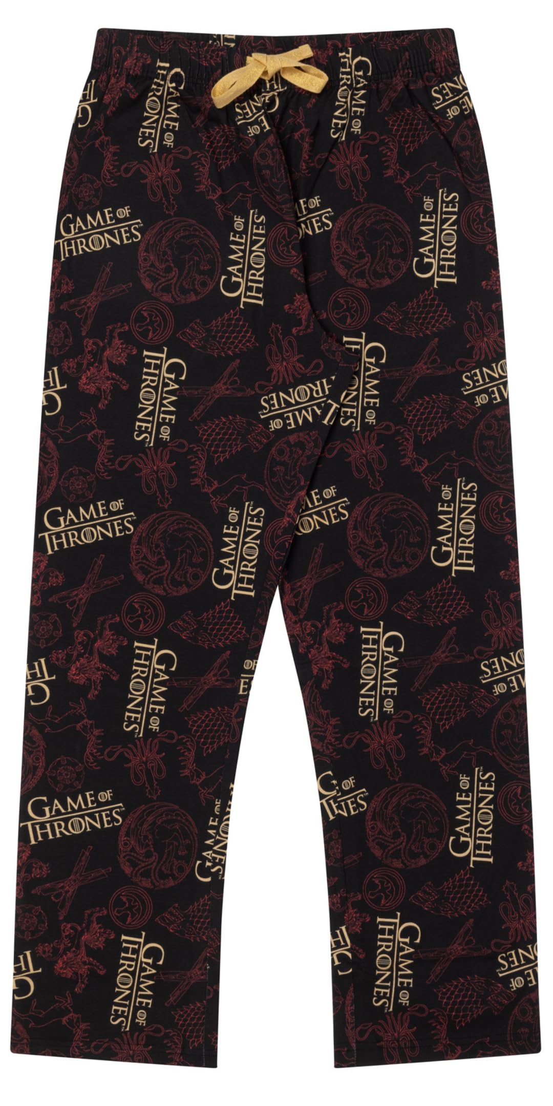 Game of Thrones Erkek Pamuklu Pijama Altı – Çok Renkli XL