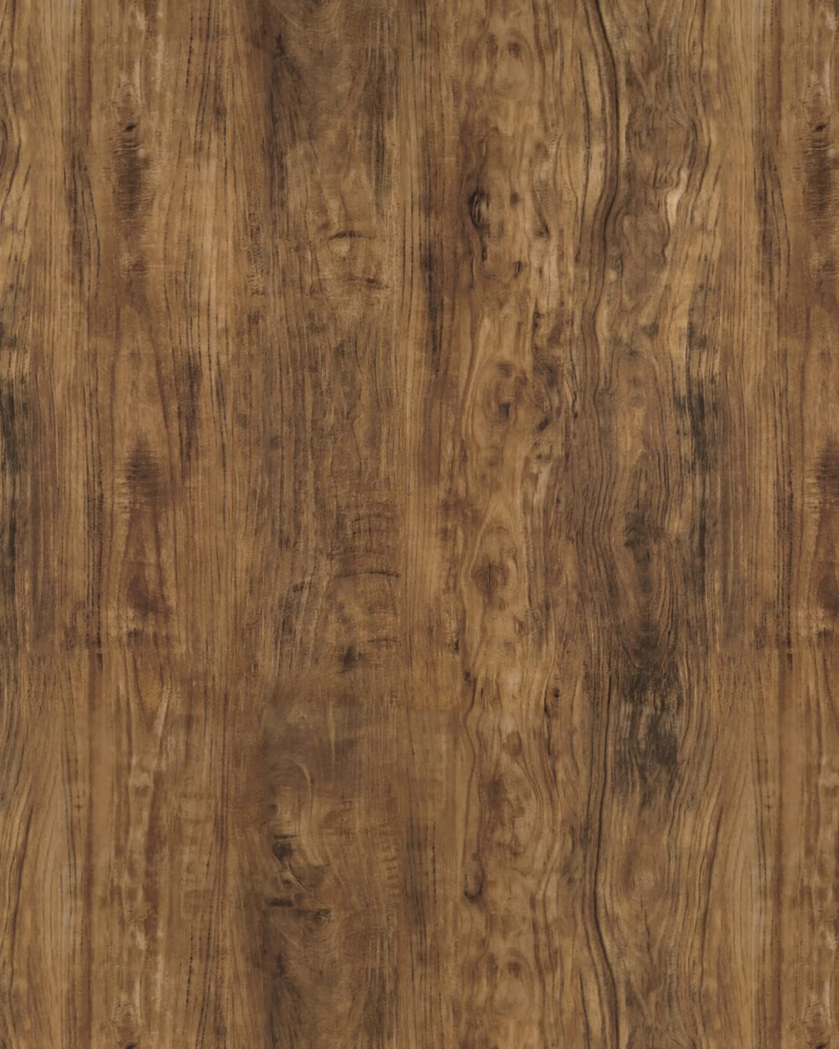 Timeet Wood Self Adhesive Wallpaper 44x1000cm Brown Wood Effect Sticky