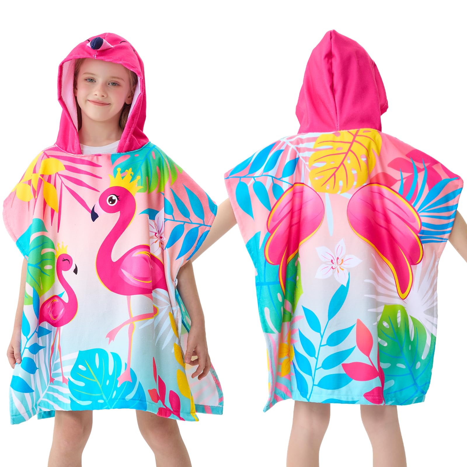 EPIC Everyday Kids Hooded Towel - Pool, Beach & Bath Towel For Girls & Boys - View #4